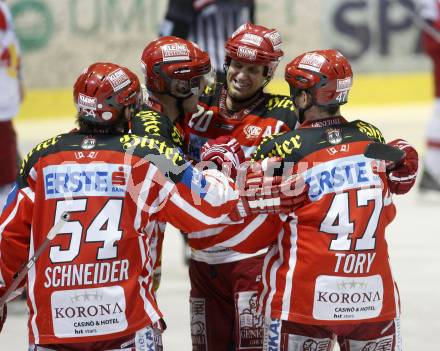 EBEL. Eishockey Bundesliga. EC KAC gegen EC RED BULL SALZBURG. Torjubel KAC. Klagenfurt, am 2.1.2009.
Copyright Agentur Diener/Kuess
Marktgasse 3-7/4/5/21
A-1090 Wien Austria
Telefax +43 1 955 32 35
Mobil +43 676 629 98 51
Bank Austria
Bank Nr. 12000
Account Nr. 00712 223 783
e-mail: agentur@diener.at
Datenbank: www.diener.at
ImageArchivist Demo
---
pressefotos, pressefotografie, kuess, qs, qspictures, sport, bild, bilder, bilddatenbank