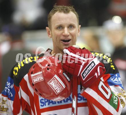 EBEL. Eishockey Bundesliga. EC KAC gegen EC RED BULL SALZBURG. Mike Craig (KAC). Klagenfurt, am 2.1.2009.
Foto: Kuess 

---
pressefotos, pressefotografie, kuess, qs, qspictures, sport, bild, bilder, bilddatenbank