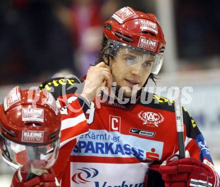 EBEL. Eishockey Bundesliga. EC KAC gegen EC RED BULL SALZBURG. Christoph Brandner (KAC). Klagenfurt, am 2.1.2009.
Foto: Kuess 

---
pressefotos, pressefotografie, kuess, qs, qspictures, sport, bild, bilder, bilddatenbank