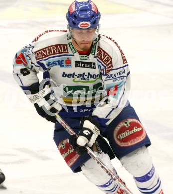 EBEL. Eishockey Bundesliga. VSV gegen Alba Volan. Thomas Raffl (VSV). Villach, am 2.1.2009.
Foto: Kuess 

---
pressefotos, pressefotografie, kuess, qs, qspictures, sport, bild, bilder, bilddatenbank