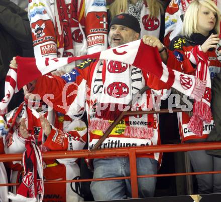 EBEL. Eishockey Bundesliga. EC KAC gegen EC RED BULL SALZBURG. KAC Fan. Klagenfurt, am 2.1.2009.
Foto: Kuess 

---
pressefotos, pressefotografie, kuess, qs, qspictures, sport, bild, bilder, bilddatenbank