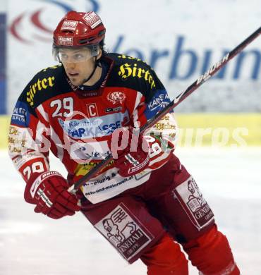 EBEL. Eishockey Bundesliga. EC KAC gegen EC RED BULL SALZBURG. Christoph Brandner (KAC). Klagenfurt, am 2.1.2009.
Foto: Kuess 

---
pressefotos, pressefotografie, kuess, qs, qspictures, sport, bild, bilder, bilddatenbank