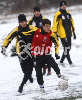 Fussball. Bundesliga. SK Austria Kaernten Trainingsauftakt. Zlatko Junuzovic, Manuel Weber.  Moosburg, am 5.1.2009
Foto: Kuess

---
pressefotos, pressefotografie, kuess, qs, qspictures, sport, bild, bilder, bilddatenbank