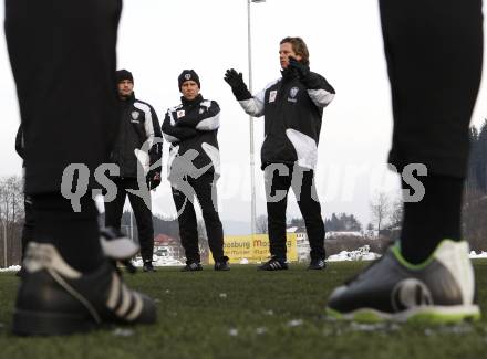 Fussball. Bundesliga. SK Austria Kaernten Trainingsauftakt. Trainer Frenkie Schinkels, Co-Trainer Dietmar Pegam.  Moosburg, am 5.1.2009
Foto: Kuess

---
pressefotos, pressefotografie, kuess, qs, qspictures, sport, bild, bilder, bilddatenbank