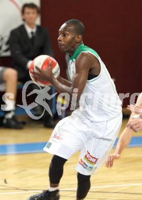 Basketball. Bundesliga. Kelag Woerthersee Piraten gegen BSC Raiffeisen Fuerstenfeld Panthers. Brandon Hartley (Fuerstenfeld). Klagenfurt, 4.1.2009
Foto: Kuess

---
pressefotos, pressefotografie, kuess, qs, qspictures, sport, bild, bilder, bilddatenbank