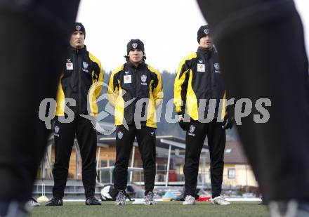 Fussball. Bundesliga. SK Austria Kaernten Trainingsauftakt. Thomas Pirker, Wolfgang Mair, Oliver Pusztai.  Moosburg, am 5.1.2009
Foto: Kuess

---
pressefotos, pressefotografie, kuess, qs, qspictures, sport, bild, bilder, bilddatenbank