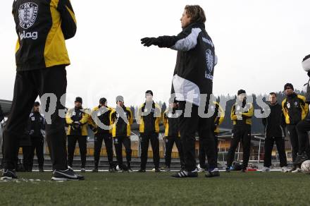 Fussball. Bundesliga. SK Austria Kaernten Trainingsauftakt. Trainer Frenkie Schinkels.  Moosburg, am 5.1.2009
Foto: Kuess

---
pressefotos, pressefotografie, kuess, qs, qspictures, sport, bild, bilder, bilddatenbank