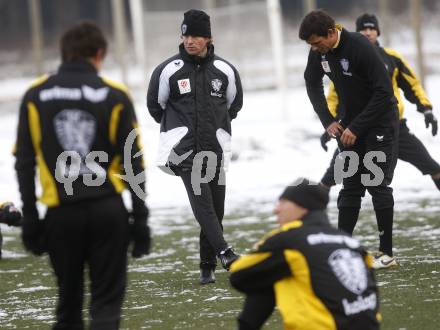 Fussball. Bundesliga. SK Austria Kaernten Trainingsauftakt. Trainer Frenkie Schinkels.  Moosburg, am 5.1.2009
Foto: Kuess

---
pressefotos, pressefotografie, kuess, qs, qspictures, sport, bild, bilder, bilddatenbank