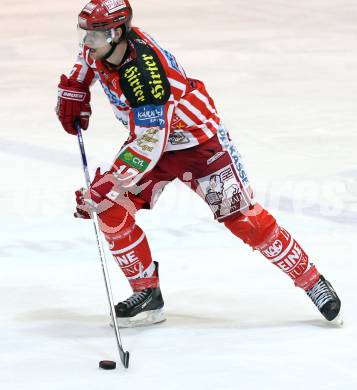 EBEL. Eishockey Bundesliga. KAC gegen HK Acroni Jesenice. HAGER Gregor (KAC). Klagenfurt, am 6.1.2009.
Foto: Kuess 

---
pressefotos, pressefotografie, kuess, qs, qspictures, sport, bild, bilder, bilddatenbank