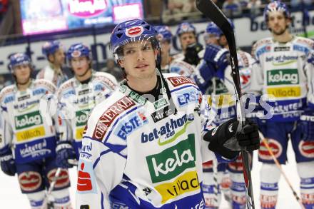 EBEL. Eishockey Bundesliga. EC Pasut VSV gegen EHC LIWEST Linz. Spieler des Abends Benoit Mondou (VSV). Villach, am 6.1.2009.
Foto: Kuess 


---
pressefotos, pressefotografie, kuess, qs, qspictures, sport, bild, bilder, bilddatenbank