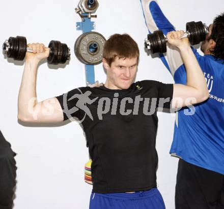 EBEL. Eishockey Bundesliga. EC Pasut VSV gegen EHC LIWEST Linz. Training nach dem Spiel. Villach, am 6.1.2009.
Foto: Kuess 


---
pressefotos, pressefotografie, kuess, qs, qspictures, sport, bild, bilder, bilddatenbank