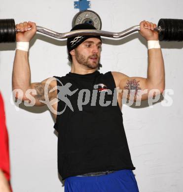 EBEL. Eishockey Bundesliga. EC Pasut VSV gegen EHC LIWEST Linz. Training nach dem Spiel. Nikolas Petrik. Villach, am 6.1.2009.
Foto: Kuess 


---
pressefotos, pressefotografie, kuess, qs, qspictures, sport, bild, bilder, bilddatenbank