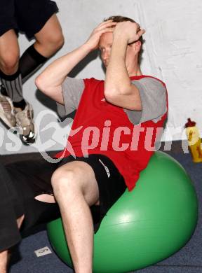 EBEL. Eishockey Bundesliga. EC Pasut VSV gegen EHC LIWEST Linz. Training nach dem Spiel. Mike Stewart. Villach, am 6.1.2009.
Foto: Kuess 


---
pressefotos, pressefotografie, kuess, qs, qspictures, sport, bild, bilder, bilddatenbank