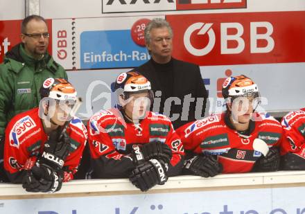 EBEL. Eishockey Bundesliga. EC Pasut VSV gegen HC TWK INNSBRUCK, DIE HAIE. Trainer Greg Holst  (Innsbruck). Villach, am 9.1.2009.
Foto: Kuess 


---
pressefotos, pressefotografie, kuess, qs, qspictures, sport, bild, bilder, bilddatenbank