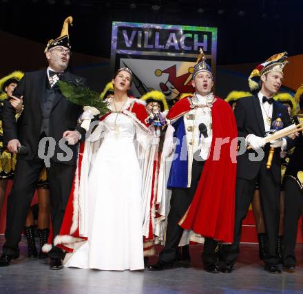 Villacher Fasching.  Prinzenpaar, Andrea Appe, Thomas Springer. Villach, am 8.1.2009.
Foto: Kuess 


---
pressefotos, pressefotografie, kuess, qs, qspictures, sport, bild, bilder, bilddatenbank