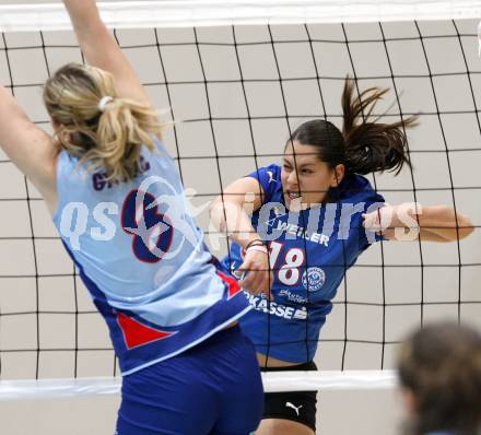 Volleyball. MEVZA. ATSC Wildcats gegen ZOK Rijeka. Kerstin Pichler (Wildcats). Klagenfurt, am 10.1.2009.
Foto: Kuess

---
pressefotos, pressefotografie, kuess, qs, qspictures, sport, bild, bilder, bilddatenbank