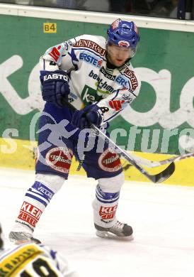 EBEL. Eishockey Bundesliga. EC Pasut VSV gegen EC Red Bull Salzburg. Roland Kaspitz (VSV). Villach, am 11.1.2009.
Foto: Kuess 


---
pressefotos, pressefotografie, kuess, qs, qspictures, sport, bild, bilder, bilddatenbank