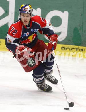 EBEL. Eishockey Bundesliga. EC Pasut VSV gegen EC Red Bull Salzburg. John Hughes (Salzburg). Villach, am 11.1.2009.
Foto: Kuess 


---
pressefotos, pressefotografie, kuess, qs, qspictures, sport, bild, bilder, bilddatenbank