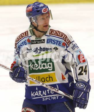 EBEL. Eishockey Bundesliga. EC Pasut VSV gegen EC Red Bull Salzburg. Guenther Lanzinger (VSV). Villach, am 11.1.2009.
Foto: Kuess 


---
pressefotos, pressefotografie, kuess, qs, qspictures, sport, bild, bilder, bilddatenbank