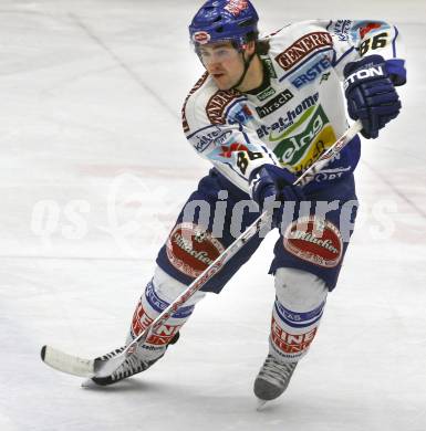 EBEL. Eishockey Bundesliga. EC Pasut VSV gegen EC Red Bull Salzburg.  Jonathan Ferland (VSV). Villach, am 11.1.2009.
Foto: Kuess 


---
pressefotos, pressefotografie, kuess, qs, qspictures, sport, bild, bilder, bilddatenbank