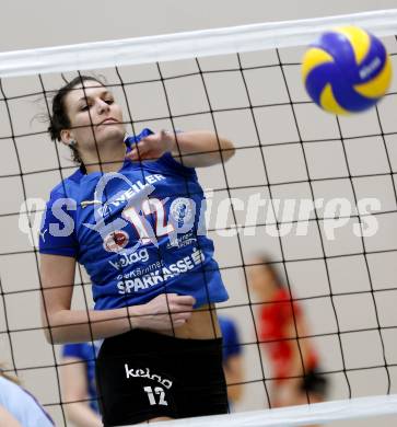 Volleyball. MEVZA. ATSC Wildcats gegen ZOK Rijeka. ZANGERL Sandra(Wildcats). Klagenfurt, am 10.1.2009.
Foto: Kuess

---
pressefotos, pressefotografie, kuess, qs, qspictures, sport, bild, bilder, bilddatenbank