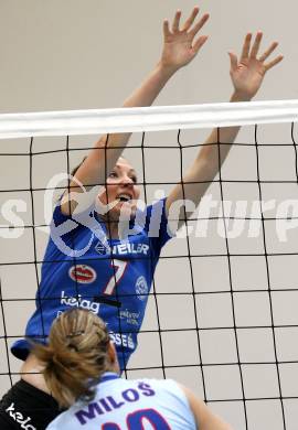 Volleyball. MEVZA. ATSC Wildcats gegen ZOK Rijeka. EVANS Lauren (Wildcats). Klagenfurt, am 10.1.2009.
Foto: Kuess

---
pressefotos, pressefotografie, kuess, qs, qspictures, sport, bild, bilder, bilddatenbank