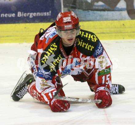 EBEL. Eishockey Bundesliga. KAC gegen HC TWK Innsbruck. SCHELLANDER Paul (KAC). Klagenfurt, am 16.1.2009.
Foto: Kuess 

---
pressefotos, pressefotografie, kuess, qs, qspictures, sport, bild, bilder, bilddatenbank