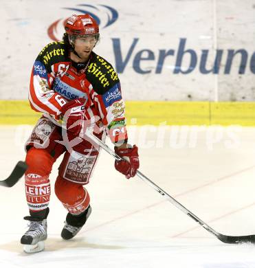 EBEL. Eishockey Bundesliga. KAC gegen HC TWK Innsbruck. HARAND Christoph (KAC). Klagenfurt, am 16.1.2009.
Foto: Kuess 

---
pressefotos, pressefotografie, kuess, qs, qspictures, sport, bild, bilder, bilddatenbank