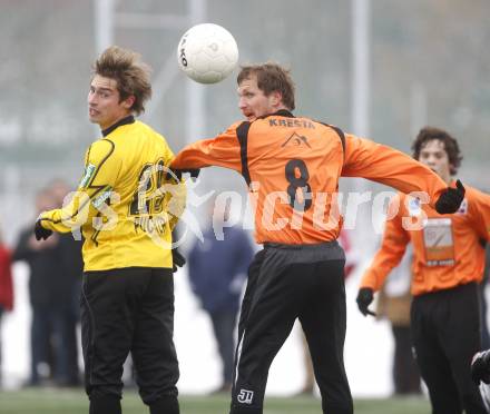 Fussball Testspiel. WAC/St. Andrae gegen SK Austria Kaernten. Marc Sand (Austria Kaernten), Herbert Grassler (WAC/St. Andrae). St. Andrae, am 17.1.2009.
Foto: Kuess
---
pressefotos, pressefotografie, kuess, qs, qspictures, sport, bild, bilder, bilddatenbank