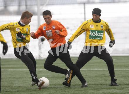 Fussball Testspiel. WAC/St. Andrae gegen SK Austria Kaernten. Thomas Hinum, Manuel Ortlechner (Austria Kaernten). St. Andrae, am 17.1.2009.
Foto: Kuess
---
pressefotos, pressefotografie, kuess, qs, qspictures, sport, bild, bilder, bilddatenbank