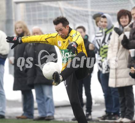 Fussball Testspiel. WAC/St. Andrae gegen SK Austria Kaernten. Matthias Dollinger (Austria Kaernten). St. Andrae, am 17.1.2009.
Foto: Kuess
---
pressefotos, pressefotografie, kuess, qs, qspictures, sport, bild, bilder, bilddatenbank