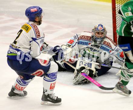 EBEL. Eishockey Bundesliga. EC Pasut VSV gegen HDD TILIA Olimpija Ljubljana. STARKBAUM Bernhard, SCOVILLE Darrel (VSV). Villach, am 20.1.2009.
Foto: Kuess 


---
pressefotos, pressefotografie, kuess, qs, qspictures, sport, bild, bilder, bilddatenbank