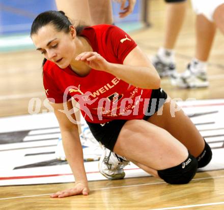 Volleyball. MEVZA. Sparkasse Wildcats gegen SVS Post. PRAEPROST Maja (Wildcats). Klagenfurt, 17.1.2009.
Foto: Kuess

---
pressefotos, pressefotografie, kuess, qs, qspictures, sport, bild, bilder, bilddatenbank