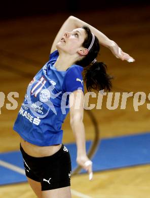 Volleyball. MEVZA. Sparkasse Wildcats gegen SVS Post. HOEDL Anna (Wildcats). Klagenfurt, 17.1.2009.
Foto: Kuess

---
pressefotos, pressefotografie, kuess, qs, qspictures, sport, bild, bilder, bilddatenbank