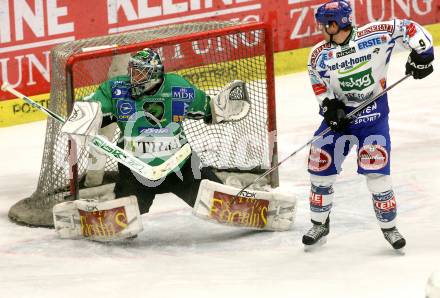 EBEL. Eishockey Bundesliga. EC Pasut VSV gegen HDD TILIA Olimpija Ljubljana. MONDOU Benoit (VSV), SILA  Ales (Ljubljana). Villach, am 20.1.2009.
Foto: Kuess 


---
pressefotos, pressefotografie, kuess, qs, qspictures, sport, bild, bilder, bilddatenbank