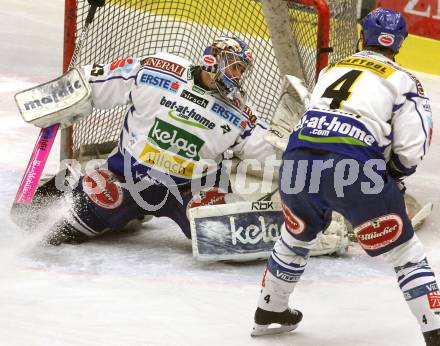 EBEL. Eishockey Bundesliga. EC Pasut VSV gegen HDD TILIA Olimpija Ljubljana.  STARKBAUM  Bernhard, STEWART Michael (VSV). Villach, am 20.1.2009.
Foto: Kuess 


---
pressefotos, pressefotografie, kuess, qs, qspictures, sport, bild, bilder, bilddatenbank