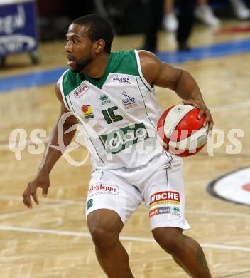 Basketball. Bundesliga. Woerthersee Piraten gegen UBSC Graz. Timothy Burnette (Piraten). Klagenfurt, 22. 1. 2009.
Foto: Kuess 

---
pressefotos, pressefotografie, kuess, qs, qspictures, sport, bild, bilder, bilddatenbank