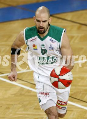 Basketball. Bundesliga. Woerthersee Piraten gegen UBSC Graz. Joachim Buggelsheim (Piraten). Klagenfurt, 22. 1. 2009.
Foto: Kuess 

---
pressefotos, pressefotografie, kuess, qs, qspictures, sport, bild, bilder, bilddatenbank