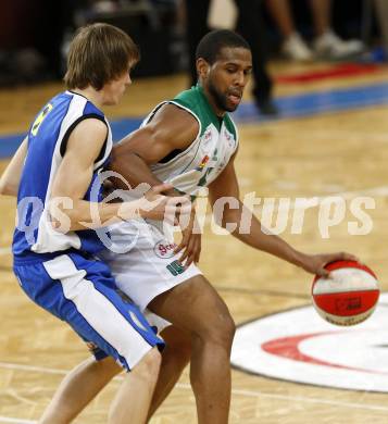 Basketball. Bundesliga. Woerthersee Piraten gegen UBSC Graz. Timothy Burnette (Piraten). Klagenfurt, 22. 1. 2009.
Foto: Kuess 

---
pressefotos, pressefotografie, kuess, qs, qspictures, sport, bild, bilder, bilddatenbank