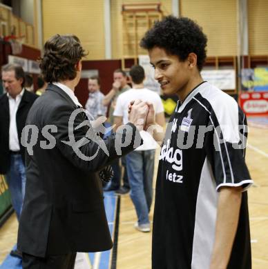 Basketball. Bundesliga. Woerthersee Piraten gegen UBSC Graz. Mathias Jan Fischer, Samuel Bachlechner (Piraten). Klagenfurt, 22. 1. 2009.
Foto: Kuess 

---
pressefotos, pressefotografie, kuess, qs, qspictures, sport, bild, bilder, bilddatenbank