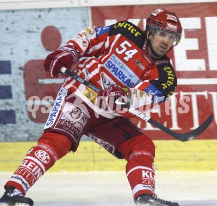 EBEL. Eishockey Bundesliga. EC KAC gegen EC VSV. Andrew Schneider (KAC). Klagenfurt, am 23.1.2009.
Foto: Kuess 

---
pressefotos, pressefotografie, kuess, qs, qspictures, sport, bild, bilder, bilddatenbank