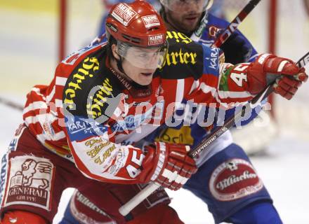 EBEL. Eishockey Bundesliga. EC KAC gegen EC VSV. David Schuller (KAC). Klagenfurt, am 23.1.2009.
Foto: Kuess 

---
pressefotos, pressefotografie, kuess, qs, qspictures, sport, bild, bilder, bilddatenbank