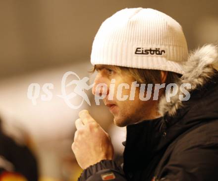 Eishockey CHL. 1. EHC Althofen gegen EC SV Spittal/Drau. Trainer  (Spittal). Althofen, am 24.1.2009.
Foto: Kuess
---
pressefotos, pressefotografie, kuess, qs, qspictures, sport, bild, bilder, bilddatenbank