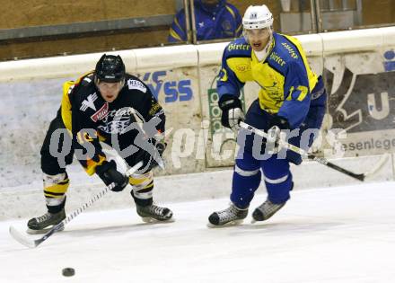 Eishockey CHL. 1. EHC Althofen gegen EC SV Spittal/Drau. Markus Wriessnegger (Althofen), Thomas Tilli (Spittal). Althofen, am 24.1.2009.
Foto: Kuess
---
pressefotos, pressefotografie, kuess, qs, qspictures, sport, bild, bilder, bilddatenbank