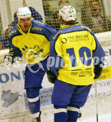 Eishockey CHL. 1. EHC Althofen gegen EC SV Spittal/Drau. Torjubel Peter Rosic (Althofen). Althofen, am 24.1.2009.
Foto: Kuess
---
pressefotos, pressefotografie, kuess, qs, qspictures, sport, bild, bilder, bilddatenbank