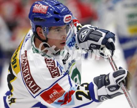 EBEL. Eishockey Bundesliga. EC Pasut VSV gegen HK Acroni Jesenice.  Mike Mc Kenna (VSV).. Villach, am 27.1.2009.
Foto: Kuess 


---
pressefotos, pressefotografie, kuess, qs, qspictures, sport, bild, bilder, bilddatenbank