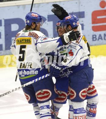 EBEL. Eishockey Bundesliga. EC Pasut VSV gegen HK Acroni Jesenice. Torjubel VSV. Villach, am 27.1.2009.
Foto: Kuess 


---
pressefotos, pressefotografie, kuess, qs, qspictures, sport, bild, bilder, bilddatenbank