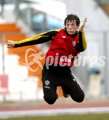 Fussball Trainingslager Austria Kaernten. Mario Kroepfl. Lignano, am 26.1.2009.
Foto: Kuess
---
pressefotos, pressefotografie, kuess, qs, qspictures, sport, bild, bilder, bilddatenbank