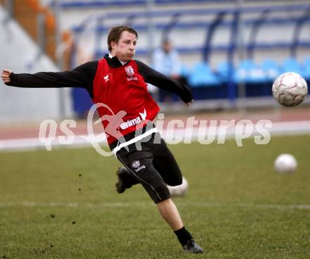 Fussball Trainingslager Austria Kaernten. Thomas Riedl.  Lignano, am 26.1.2009.
Foto: Kuess
---
pressefotos, pressefotografie, kuess, qs, qspictures, sport, bild, bilder, bilddatenbank