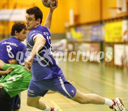 Handball Bundesliga. SC Ferlach gegen HCK 59.  STUSAJ Bostjan (Ferlach). Ferlach, 31.1.2009
Foto:  Kuess

---
pressefotos, pressefotografie, kuess, qs, qspictures, sport, bild, bilder, bilddatenbank